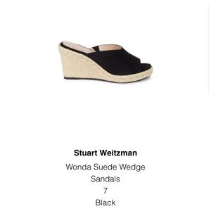 NWT Stuart Weitzman Wedges